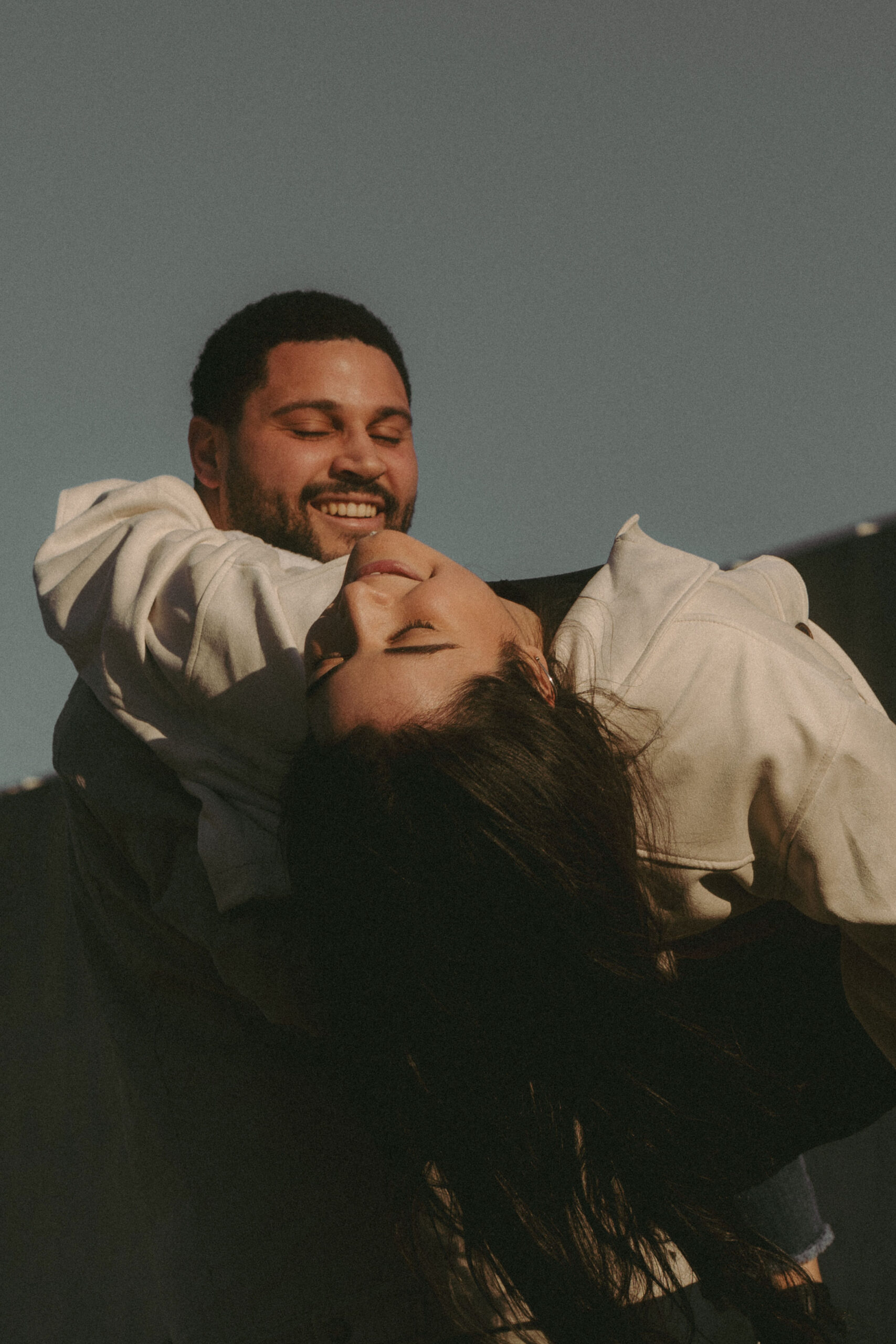 Couple photoshoot at Liberty State Park in Jersey City